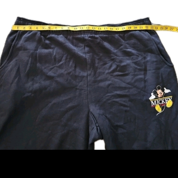 Disneyland Resort Mens Black Mickey Mouse Comfortable Disney Sweatpant JoggerXXL - Picture 6 of 14
